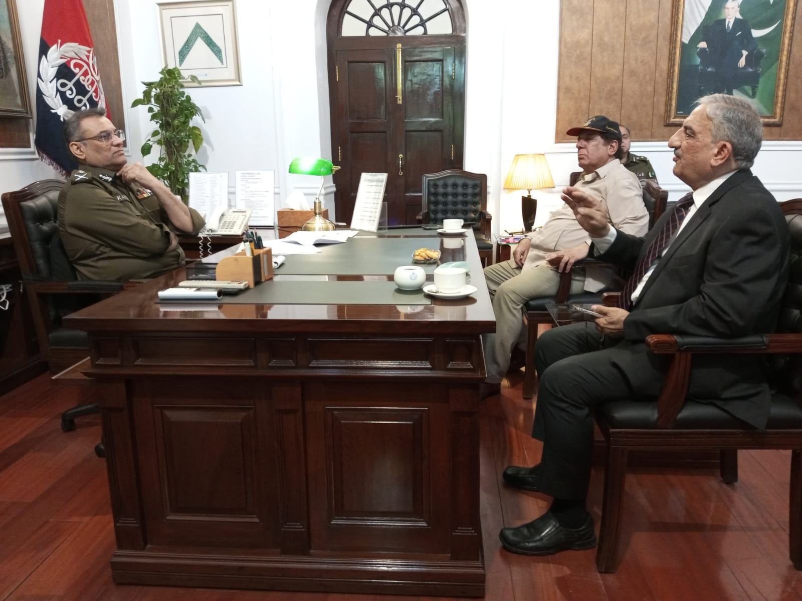 Chairman APSAA, Major Munir Ahmed, had a fruitful meeting with the IG Police Punjab