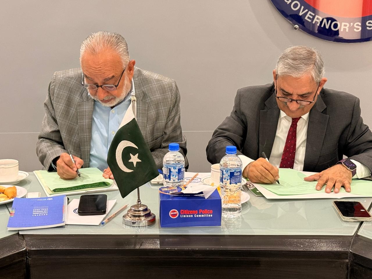 CPLC Sindh & APSAA Sign MoU