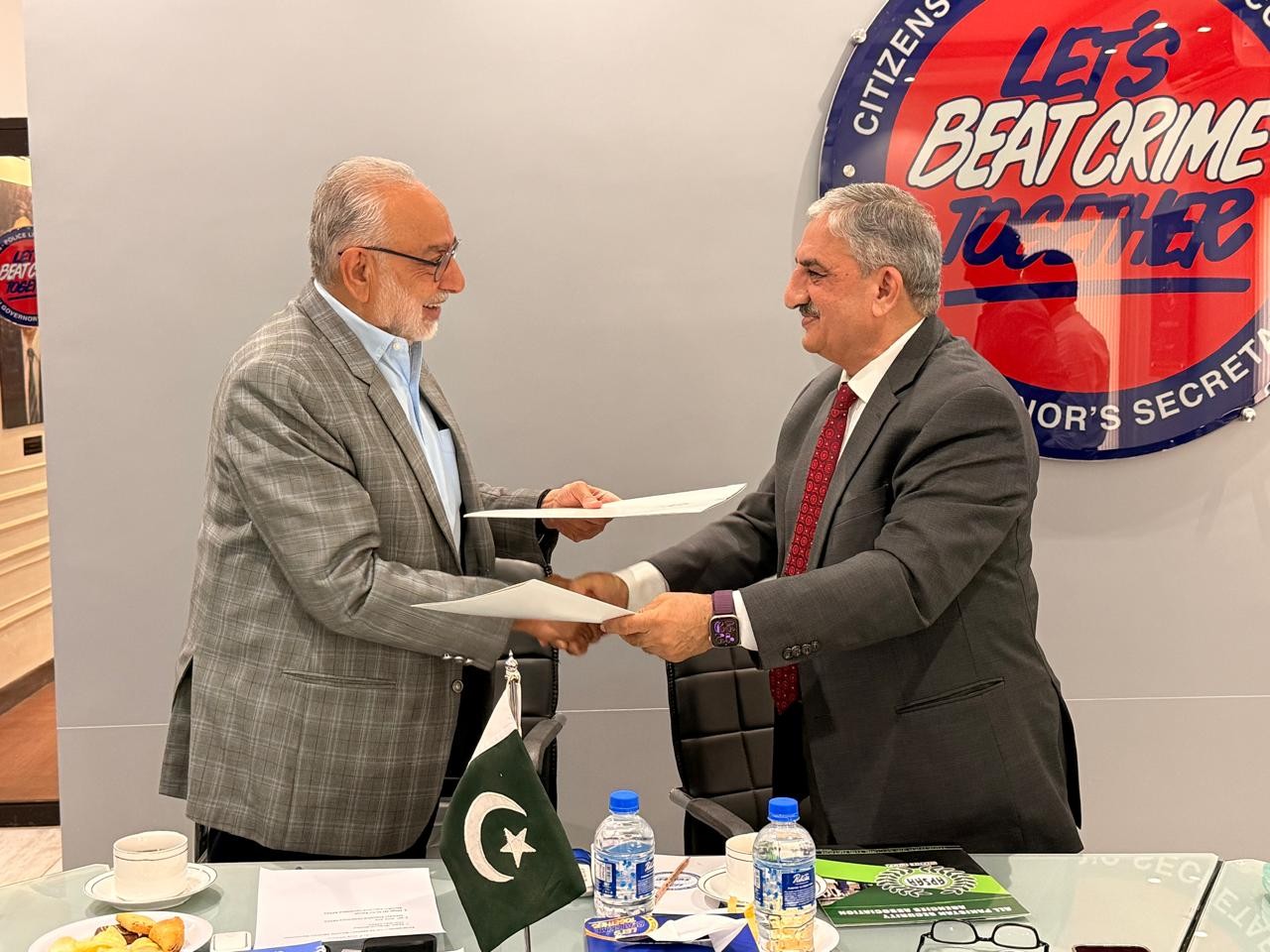 CPLC Sindh & APSAA Sign MoU