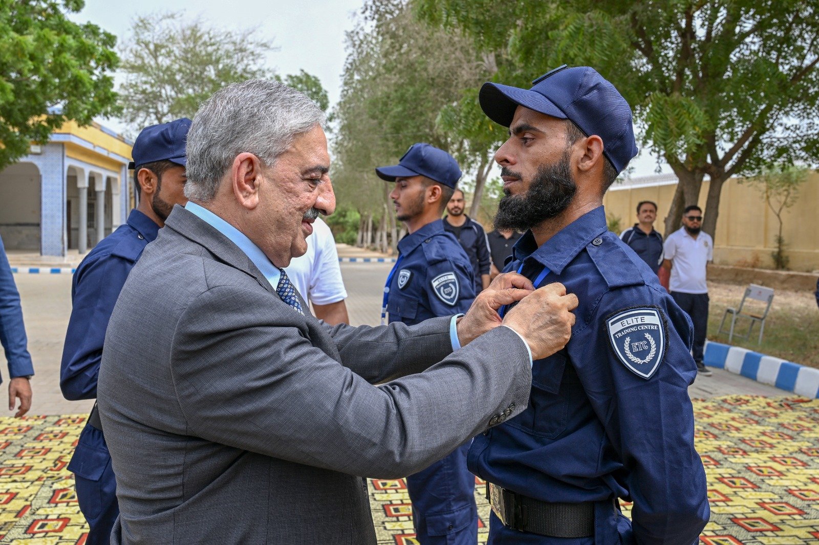 Major (R) Munir Ahmed, Chairman APSAA, visited the Elite Training Centre as the Chief Guest